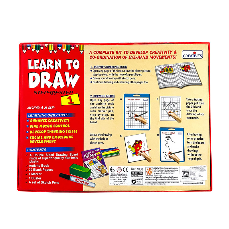 Step-by-Step Drawing Book - Montessori Services