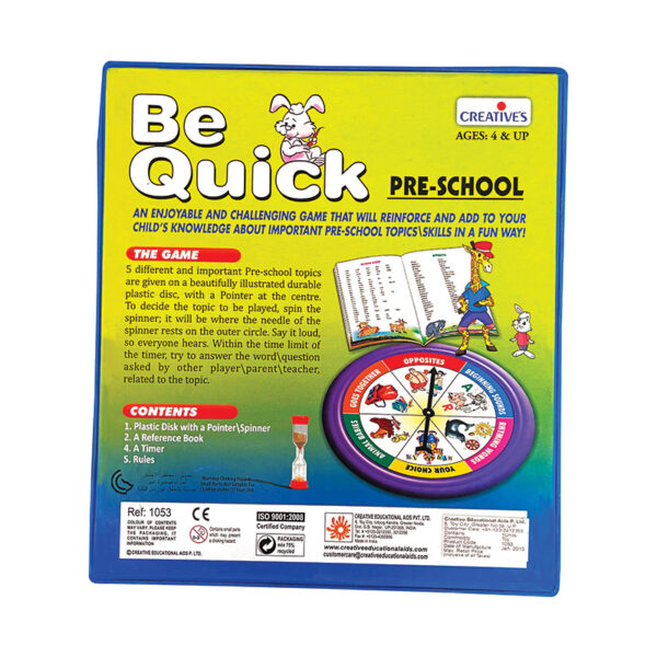 Creative's- Be Quick Pre School