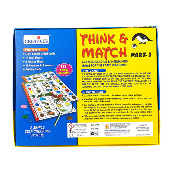 Creative's- Think & Match Part 1