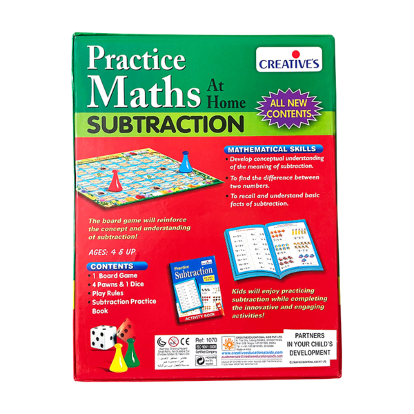 Creative's- Practice Maths Subtraction