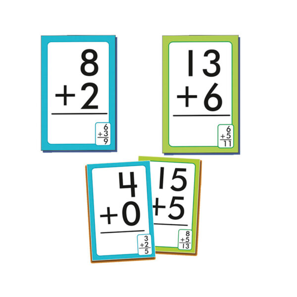 Addition flash card creative educational aids