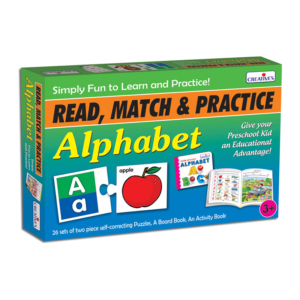 Creative's- Read, Match and Practice Alphabet 3 in 1