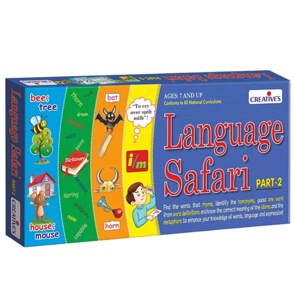Creatives Language Safari Part 2 – Advanced Vocabulary Learning Game (7+)