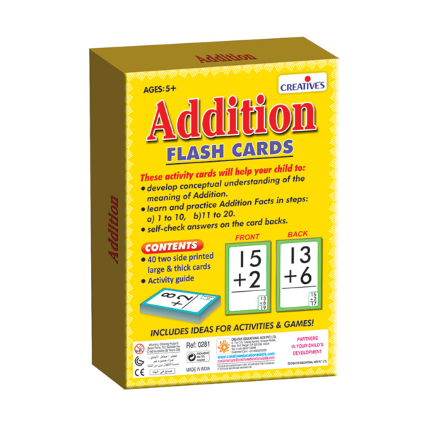Creative's- Addition- Flash Card