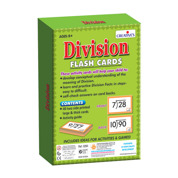 Creative's- Division-Flash Card