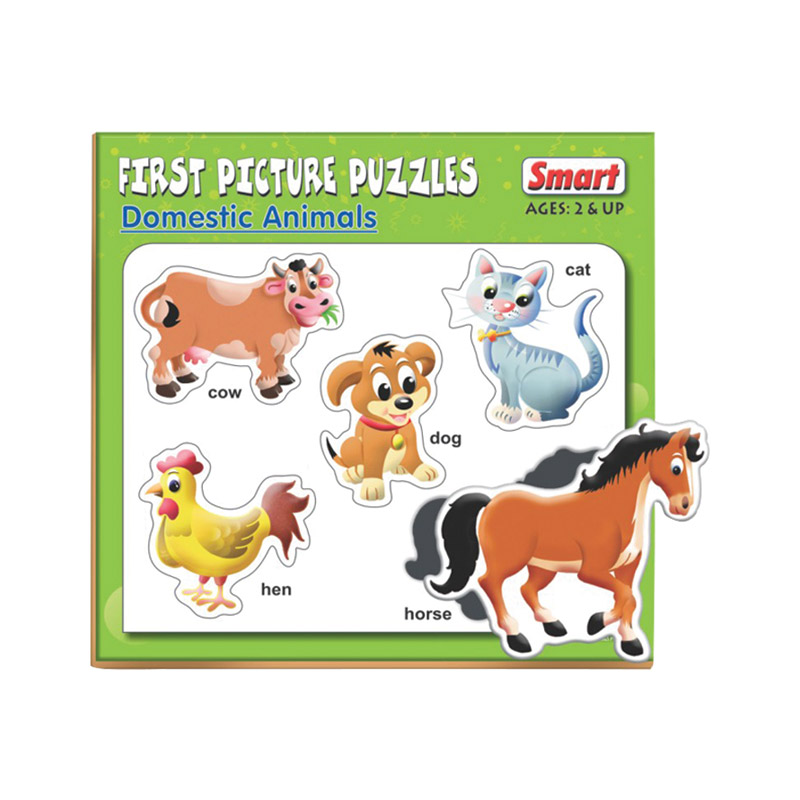 First Picture Puzzles – Domestic Animals - Creative Educational Aids First Picture Puzzles – Domestic Animals - Creative Educational Aids