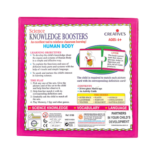 Creative's- Science Knowledge Booster (Human Body)