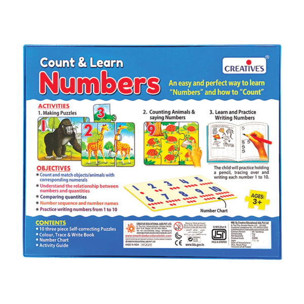 Creative's- Count & learn- Numbers
