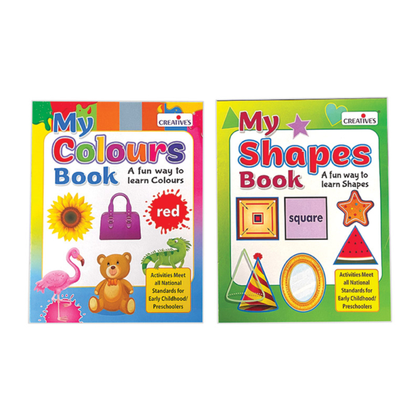 Creative's- Preschool Home Learning Pack - 1- “ Shapes & Colours”