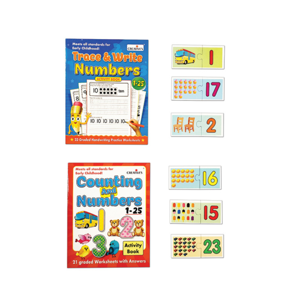 Creative's- Preschool Home Learning Pack- 2 “ Counting & Numbers”