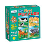Creative's- My First Puzzles Animal & Thier Babies