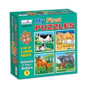 Creative's- My First Puzzles Animal & Thier Babies