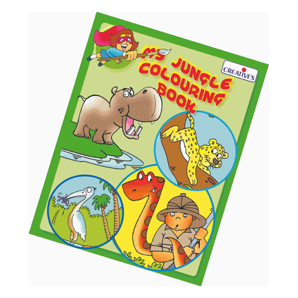 Creative's- My Jungle Colouring Book