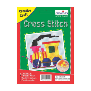 Creative's- Cross Stitch Fish Crafts Kit (Multi-Color)