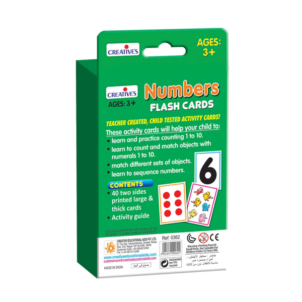 Creative's- Flash Cards (Numbers)