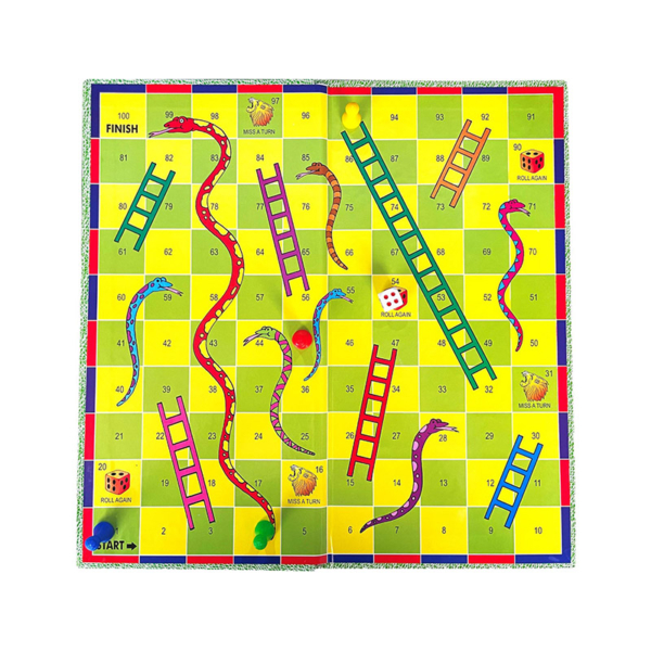 Creative's- Millennium Snakes & Ladders Ludo