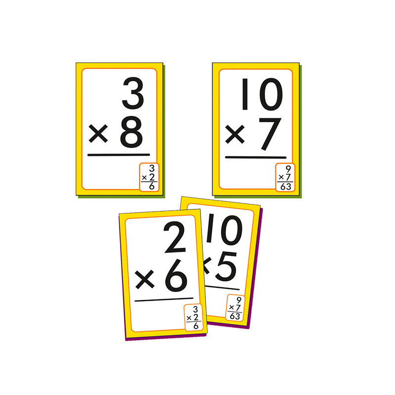 Multiplication Flash Cards Creative Educational Aids