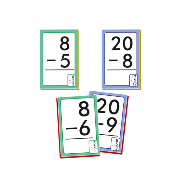 Creative's- Subtraction Flash Cards