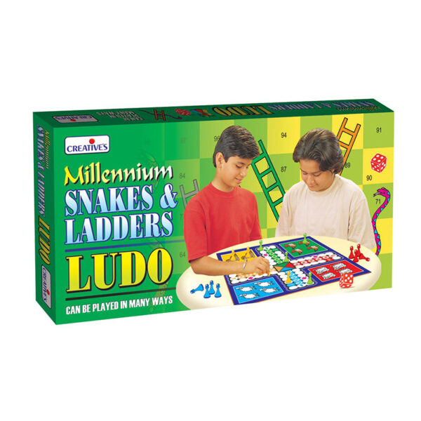 Creative's- Millennium Snakes & Ladders Ludo