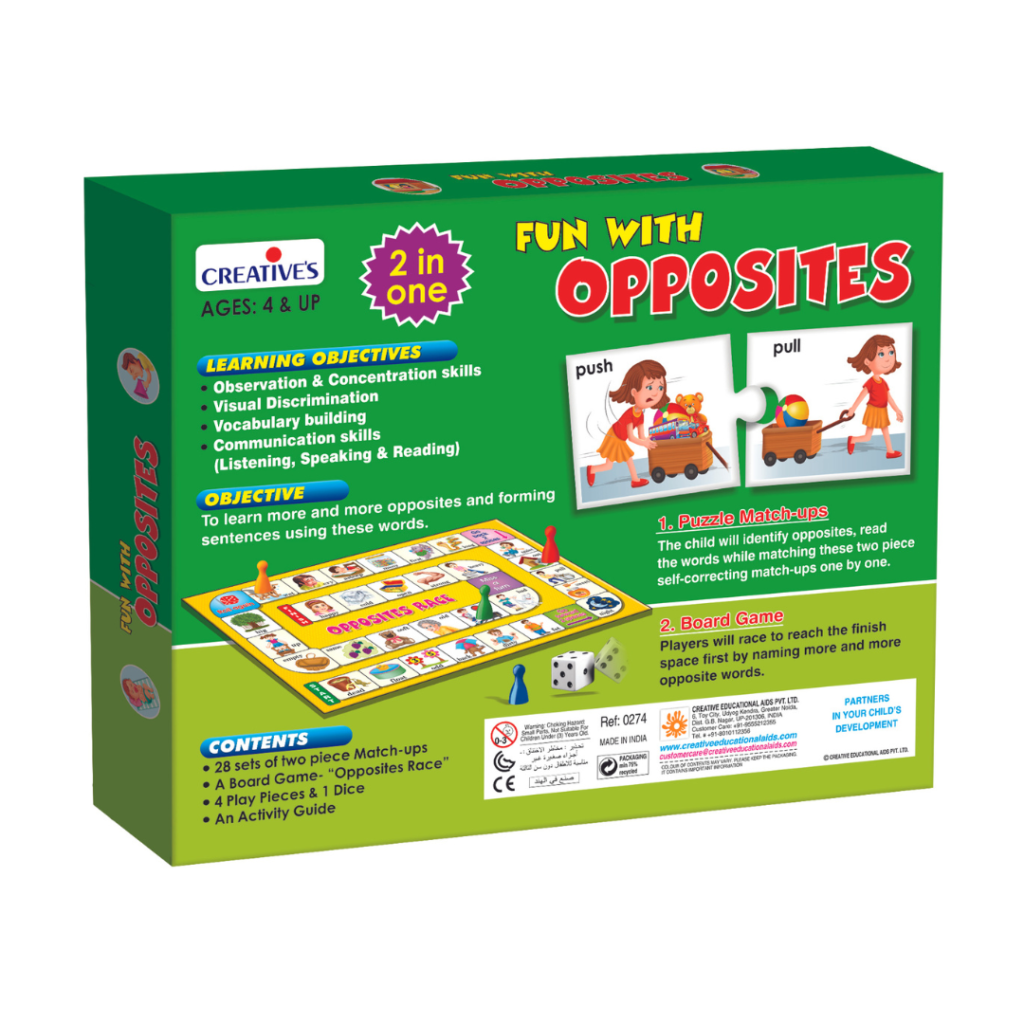 Creative’s Fun With Opposites – Educational Opposites Learning Game (4+)