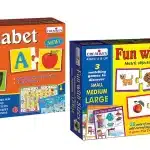Creative's Alphabet Fun 3 in 1 & Fun with Sizes Combo Pack Sets of 2 Box