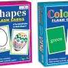 Product Safety and Compliance Details Regulatory Information To know the product(s) that require Bureau of Indian Standards (BIS) Marking, please refer to "Mandatory certifications in India" or search using "Know your standards" What is in the box? Shapes Flash Cards :- 40 Two Sides Printed Cards Shapes Flash Cards :- Activity Guide Colours Flash Cards :- 40 Two Sides Printed Cards Colours Flash Cards :- Activity Guide Product description (1)- ‘Shapes Flash Cards’ is an introduction to some of the important geometrical shapes. The game comprises 40 cards with different geometrical shapes and shaped objects and things representing these shapes. With the help of these cards, the child will learn various geometrical shapes and will be able to relate those shapes with the objects and things they see on day-to-day basis. This will enhance their eye-hand coordination, tactile and problem solving skills as they associate the object cards with the corresponding shape cards having those shapes. (2)- In ‘Colours Flash Cards’, the child learns to recognise and distinguish between various colours with the help of the flash cards. It comprises 40 cards showing different colours and various things and objects having those colours. The child needs to associate the objects with corresponding colours to reinforce the concept and the knowledge of different colours with the help of different activities.