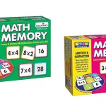 Creative’s Math Memory Flash Cards Multiplication Addition & Subtraction Combo Pack of 2