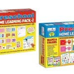 Creative’s Preschool Home Learning Pack Shapes Color Counting & Numbers Set of 2