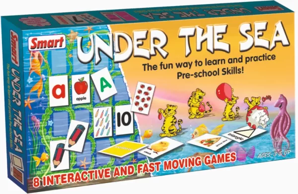 Smart Under the Sea | 8 Interactive Pre-School Games | Ages 3+