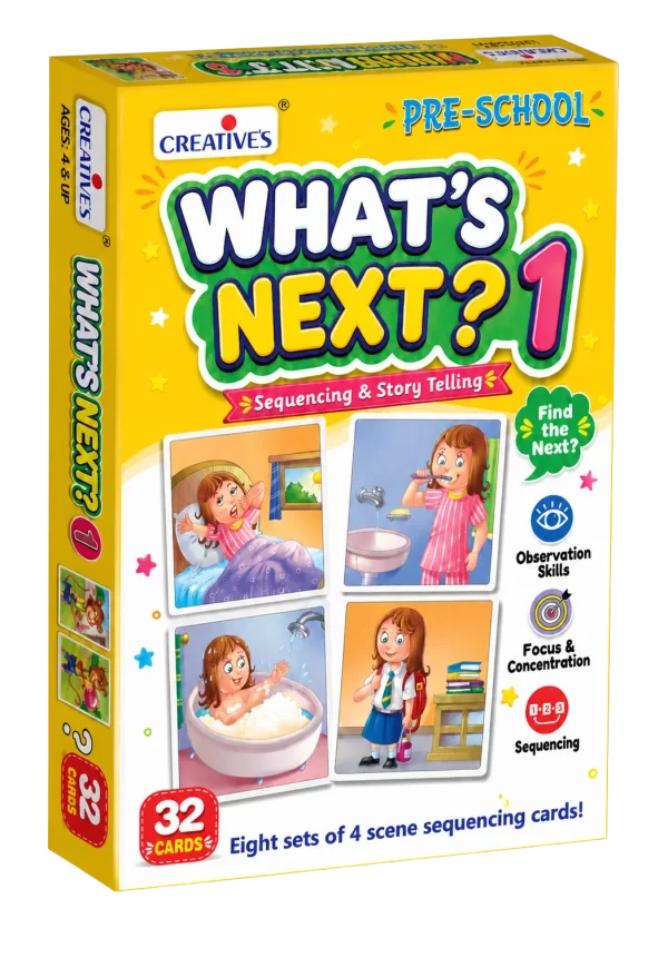 Creative’s What’s Next 1 Picture Sequencing Educational Game Age 4+